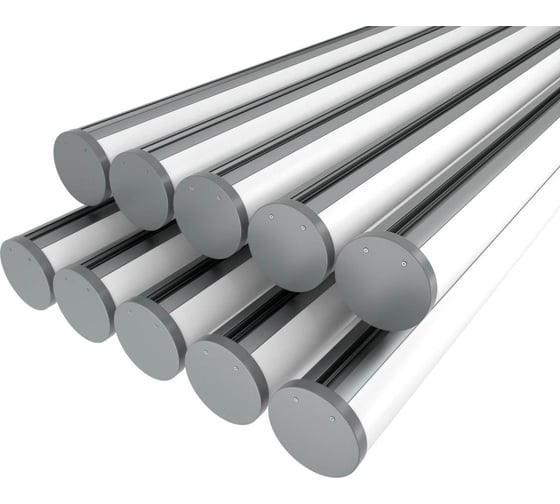 Изображение товара Комплект Ledcraft LC-LP1970M120-3x10Silver из 10 шт серебро (3м профиль+3м рассеиватель+2 заглушки+комплект шурупов) 1616340731