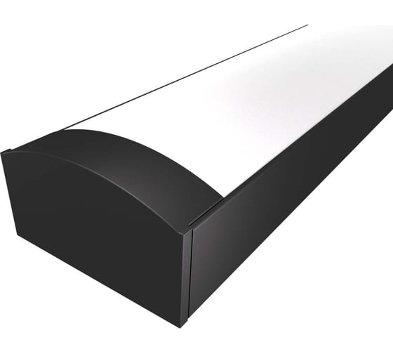 Изображение товара Комплект Ledcraft LC-LP0716M16-2x1Black из 1 шт черный (2м профиль+2м рассеиватель+2 заглушки) 1616250001