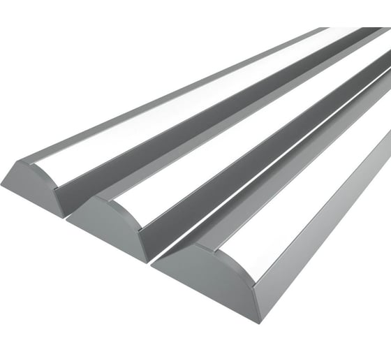 Изображение товара Комплект Ledcraft LC-LP1941M16-2x3Silver из 3 шт серебро (2м профиль+2м рассеиватель+2 заглушки) 1616240273