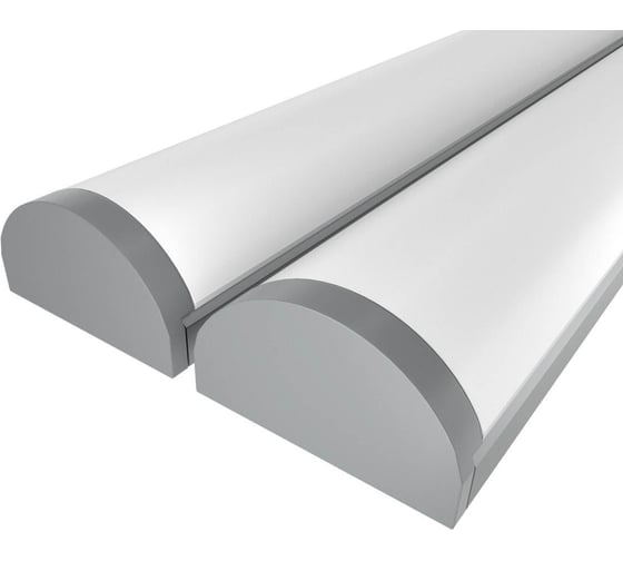 Изображение товара Комплект Ledcraft LC-LP0733M36R-3x2Silver из 2 шт серебро (3м профиль+3м рассеиватель+2 заглушки) 1616340075