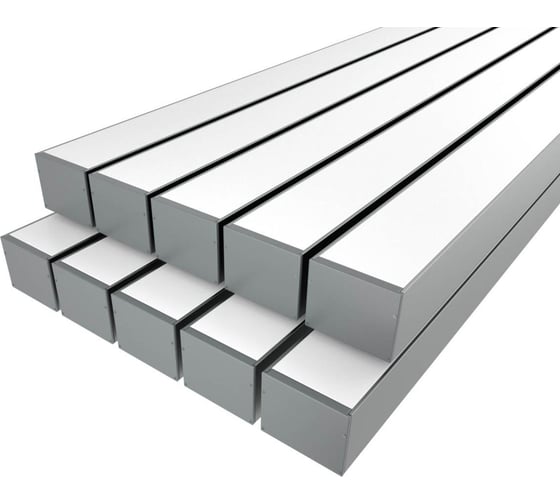 Изображение товара Комплект Ledcraft LC-LP100120M115-3x10Silver из 10 шт серебро (3м профиль+3м рассеиватель+2 заглушки+комплект шурупов) 1616340796