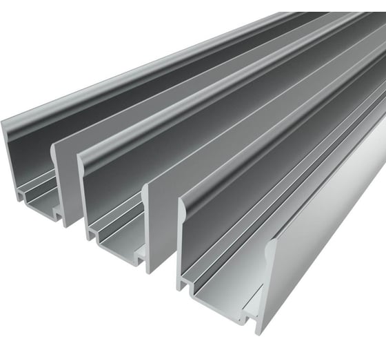 Изображение товара Комплект Ledcraft LC-LP1916-2x3Silver из 3 шт серебро (2м профиль) 1616240275