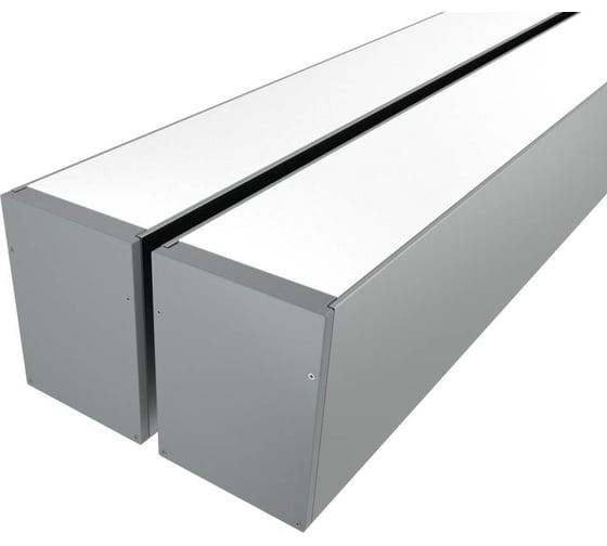 Изображение товара Комплект Ledcraft LC-LP10074M68-2x2Silver из 2 шт серебро (2м профиль+2м рассеиватель+2 заглушки+комплект шурупов) 1616240122