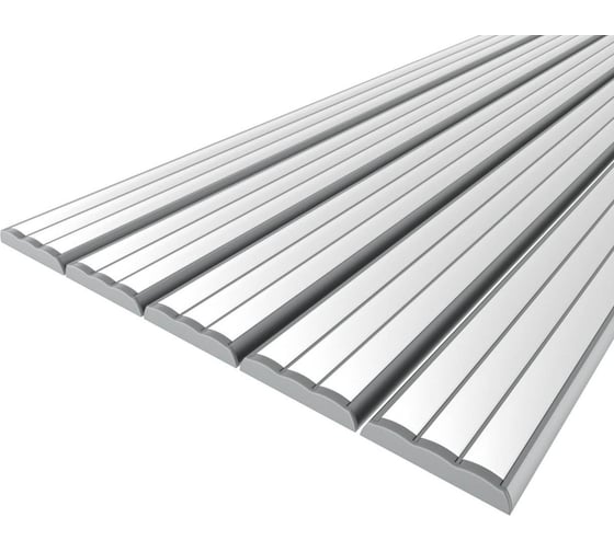 Изображение товара Комплект Ledcraft LC-LP0959M16-2x5Silver из 5 шт серебро (2м профиль+2м рассеиватель 3шт+2 заглушки) 1616240579