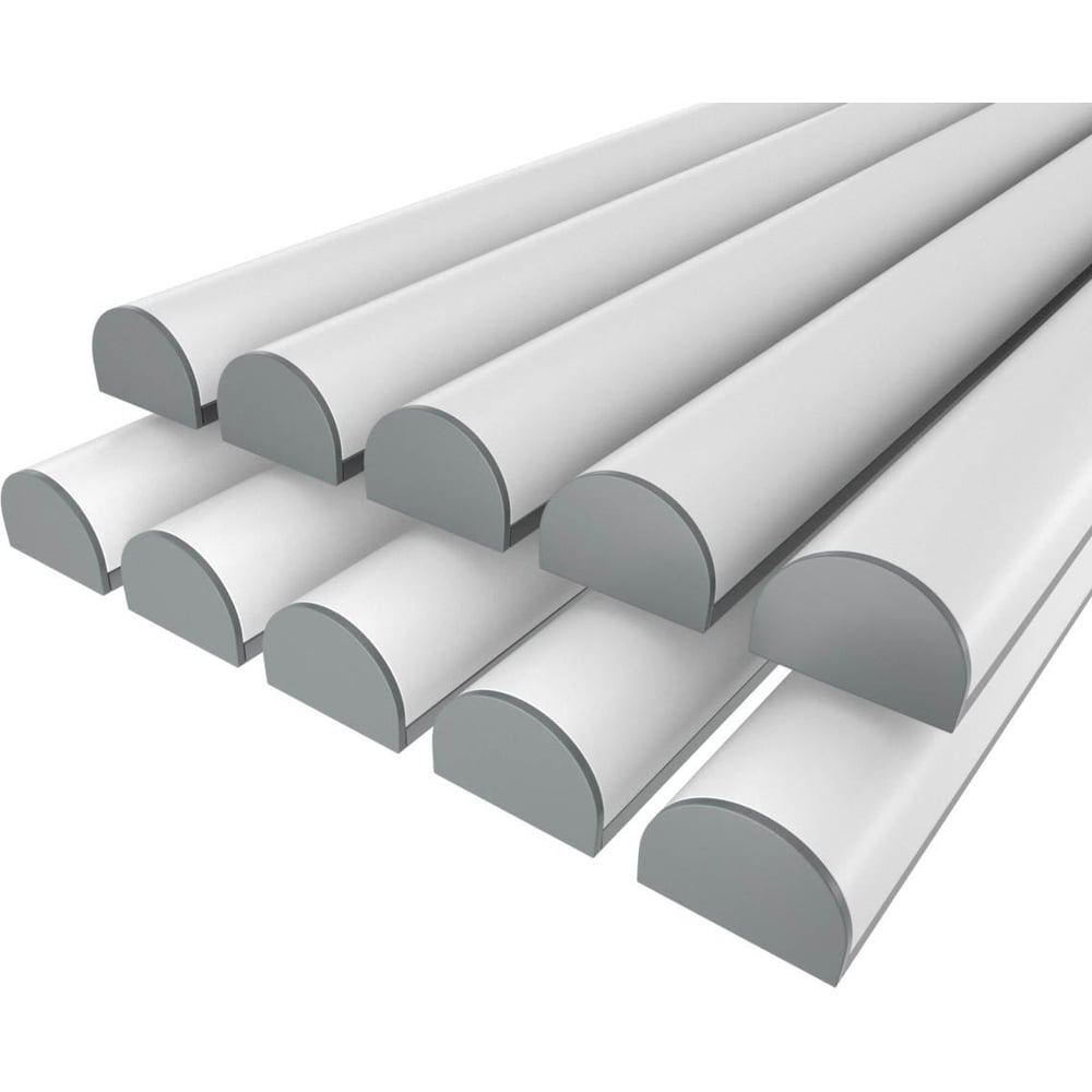 Комплект Ledcraft LC-LP0525M1-3x10Silver из 10 шт серебро (3м профиль+3м рассеиватель+2 заглушки) 1616340763