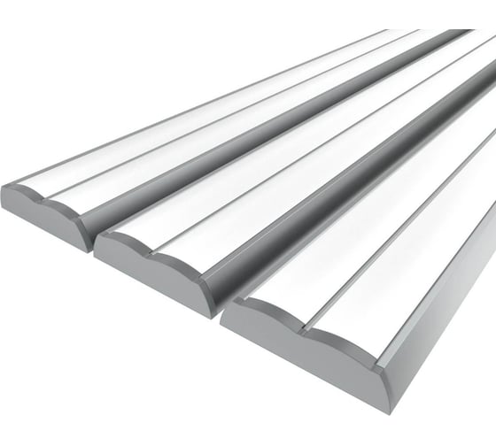 Изображение товара Комплект Ledcraft LC-LP0942M16-2x3Silver из 3 шт серебро (2м профиль+2м рассеиватель 2шт+2 заглушки) 1616240270