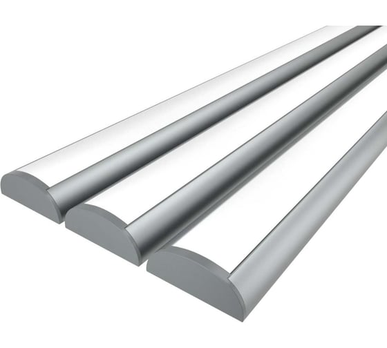 Изображение товара Комплект Ledcraft LC-LP0926M16-3x3Silver из 3 шт серебро (3м профиль+3м рассеиватель+2 заглушки) 1616340285