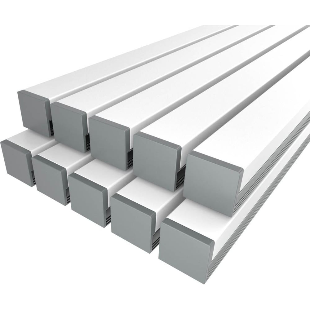 Изображение товара Комплект Ledcraft LC-LP1228M1728-3x10Silver для подсветки 3м профиль + рассеиватель