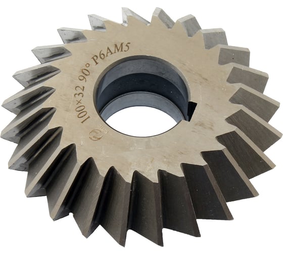 Изображение товара Фреза двухугловая симметричная CNIC 100x32x32мм, 90градусов Р6АМ5 Z=24 54828