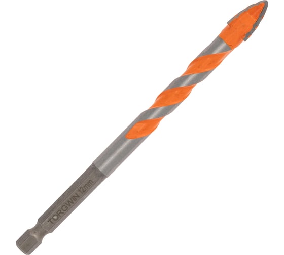 Изображение товара Сверло по кафелю/стеклу крестовое зубчатое TORGWIN 12х122х68мм T1968504