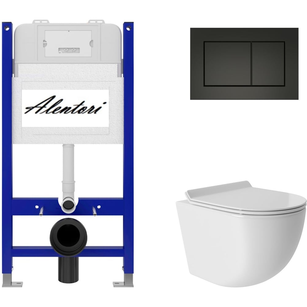 Изображение товара Комплект AQUEDUTO Инсталляция для унитаза AL.SIS33TAL