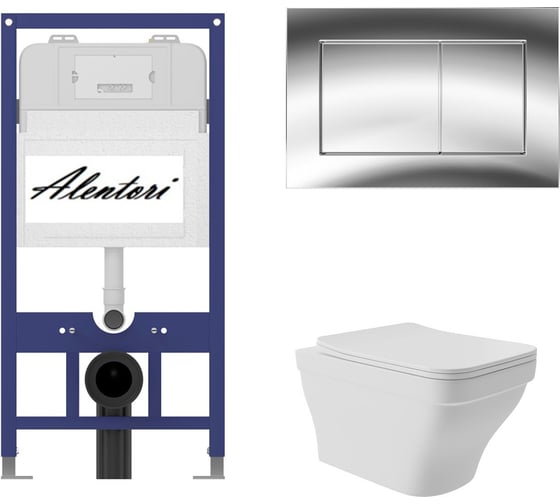 Изображение товара Комплект AQUEDUTO Инсталляция для AL.SIS11TAL.CHI012CHE0120