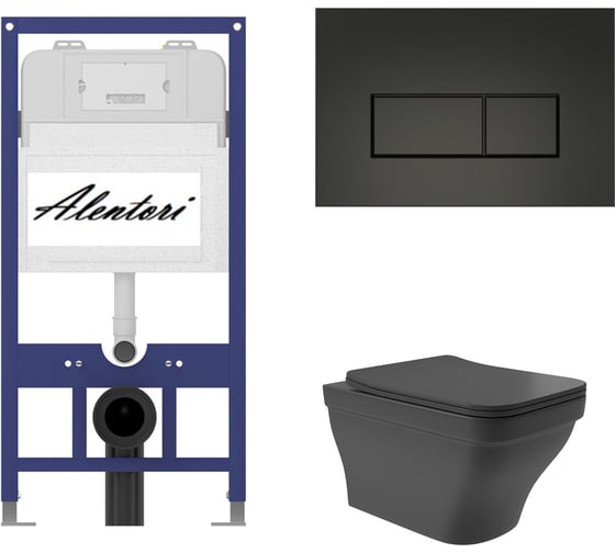 Изображение товара Комплект AQUEDUTO Инсталляция для AL.SIS11TAL.CHI203BME0140