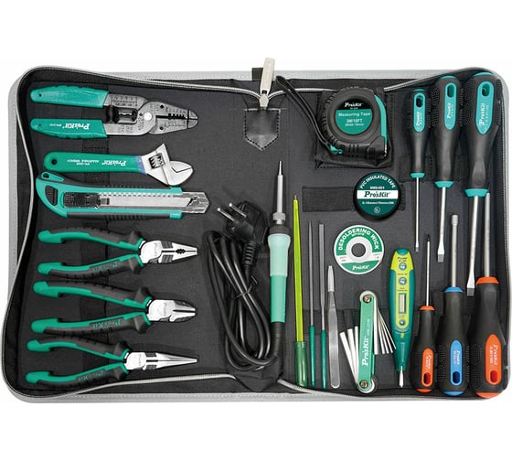 Изображение товара Набор инструментов для обслуживания Pro'sKit PK-618B 220В, аналог 1PK-618B С00040070