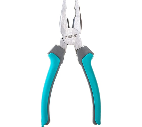 Изображение товара Комбинированные плоскогубцы РАДИАНТ 180 мм, с изолированными ручками 2-х комп. 47022