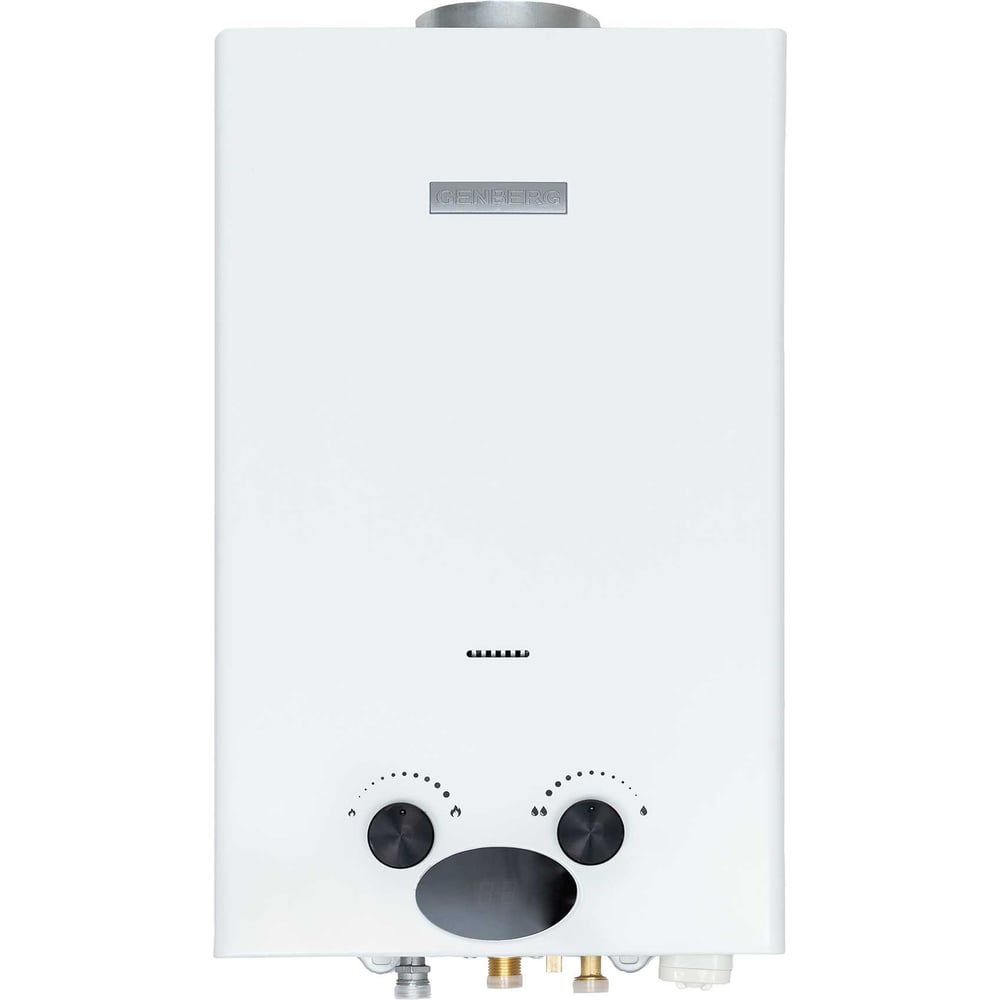 Изображение товара Проточный газовый водонагреватель Genberg 108.01 ЕСО 8 л. Белая 1008