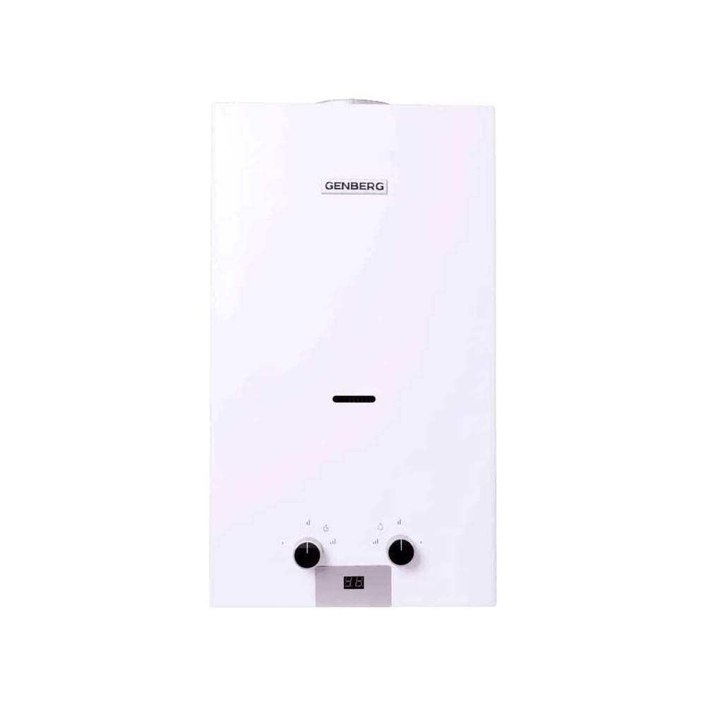 Изображение товара Газовый проточный водонагреватель Genberg 110.01 стандарт 10л белый