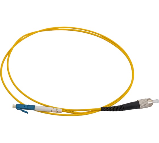 Изображение товара Патч-корд Hyperline FC-S2-9-FC/UR-LC/UR-H-1M-LSZH-YL волоконно-оптический (шнур) SM 9/125 243763