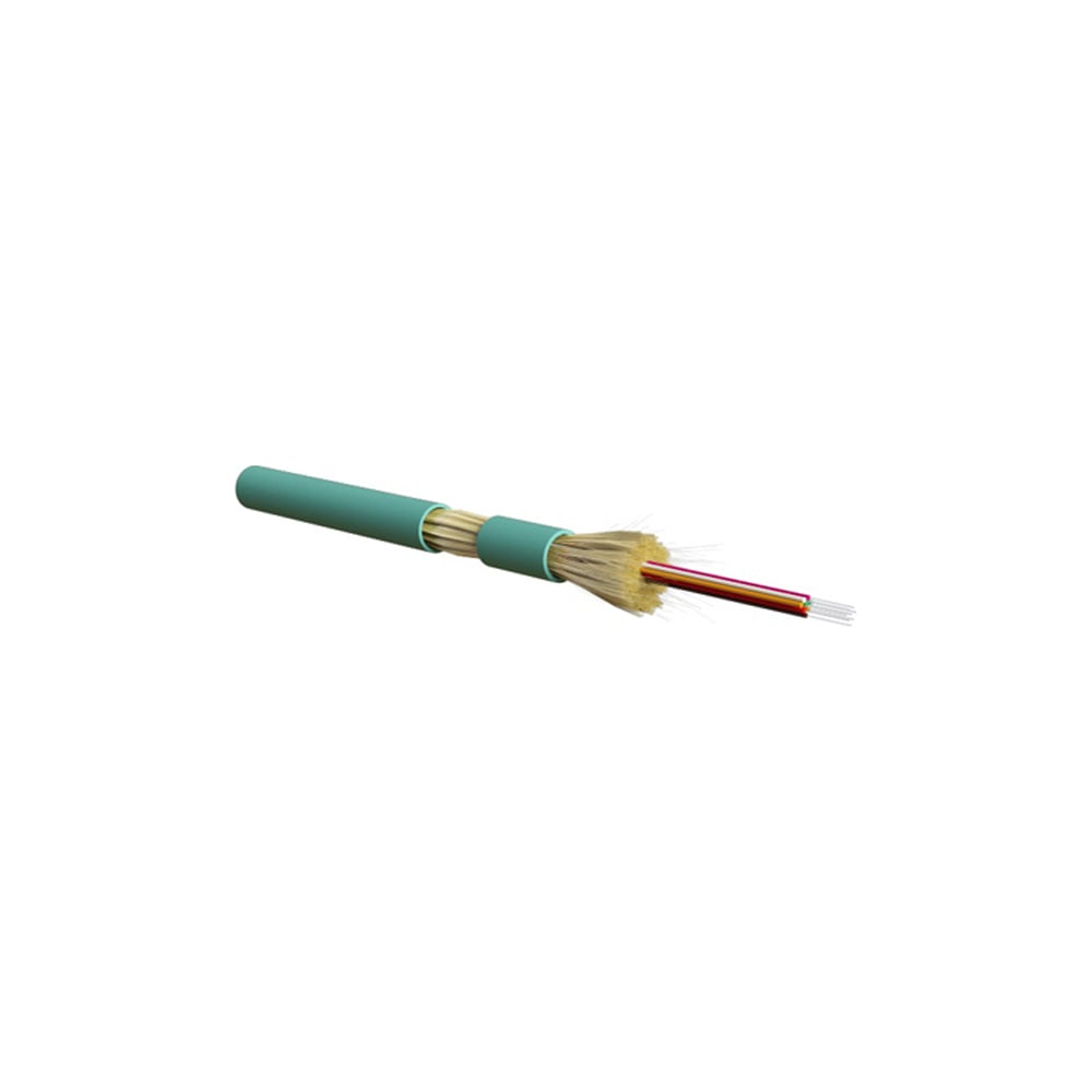 Волоконно-оптический кабель Hyperline, цвет аква