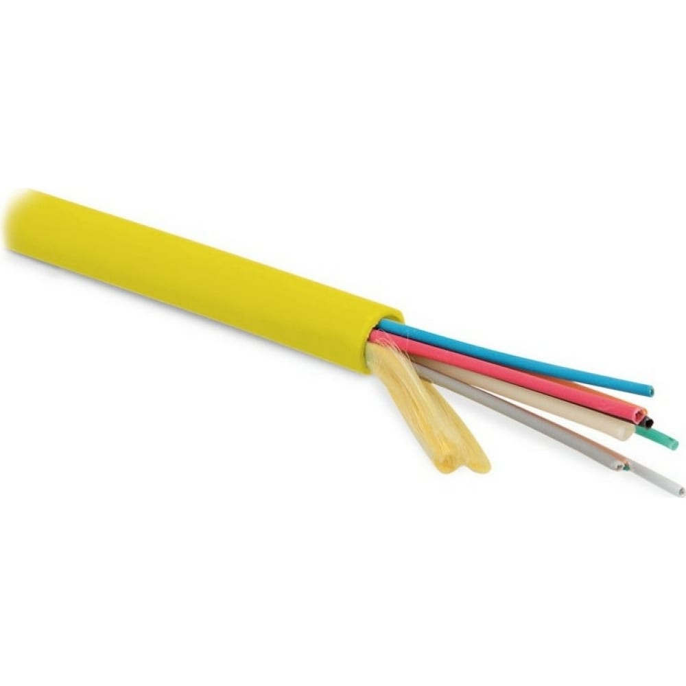 Волоконно-оптический кабель Hyperline, цвет желтый