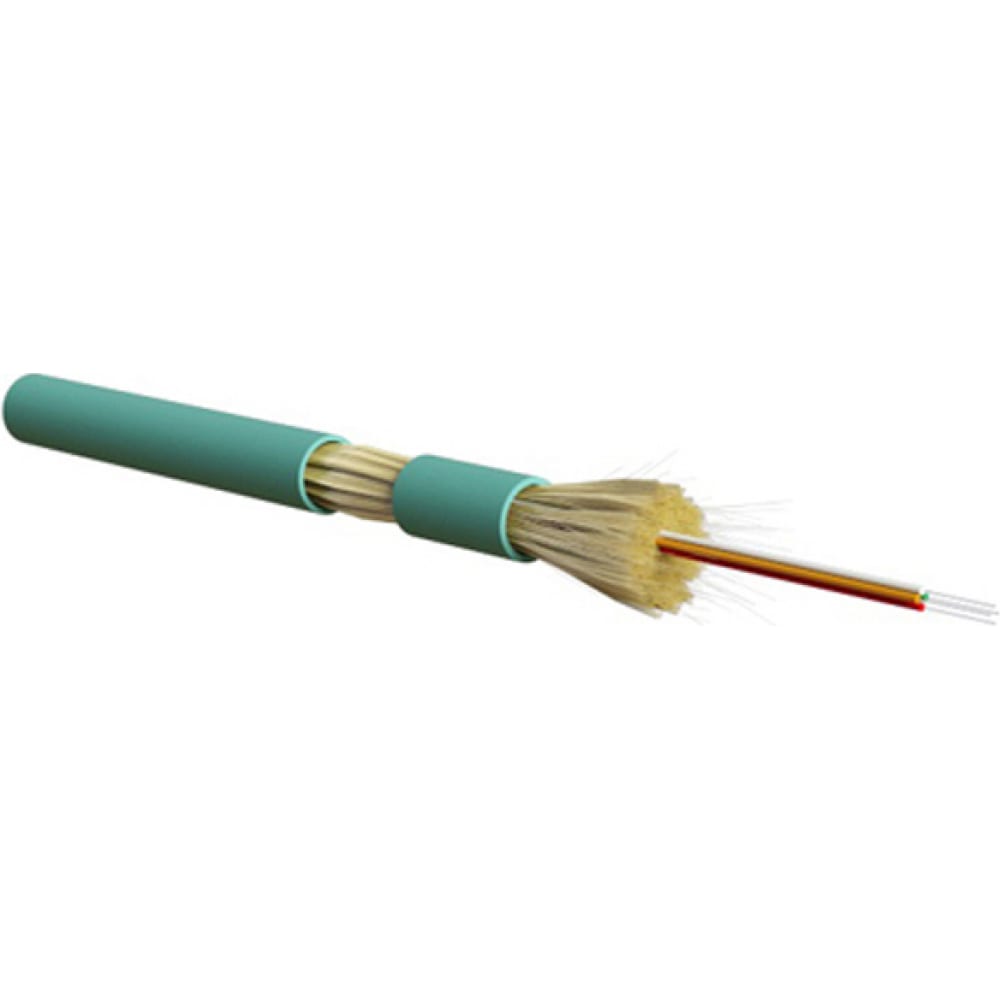 Волоконно-оптический кабель Hyperline, цвет аква