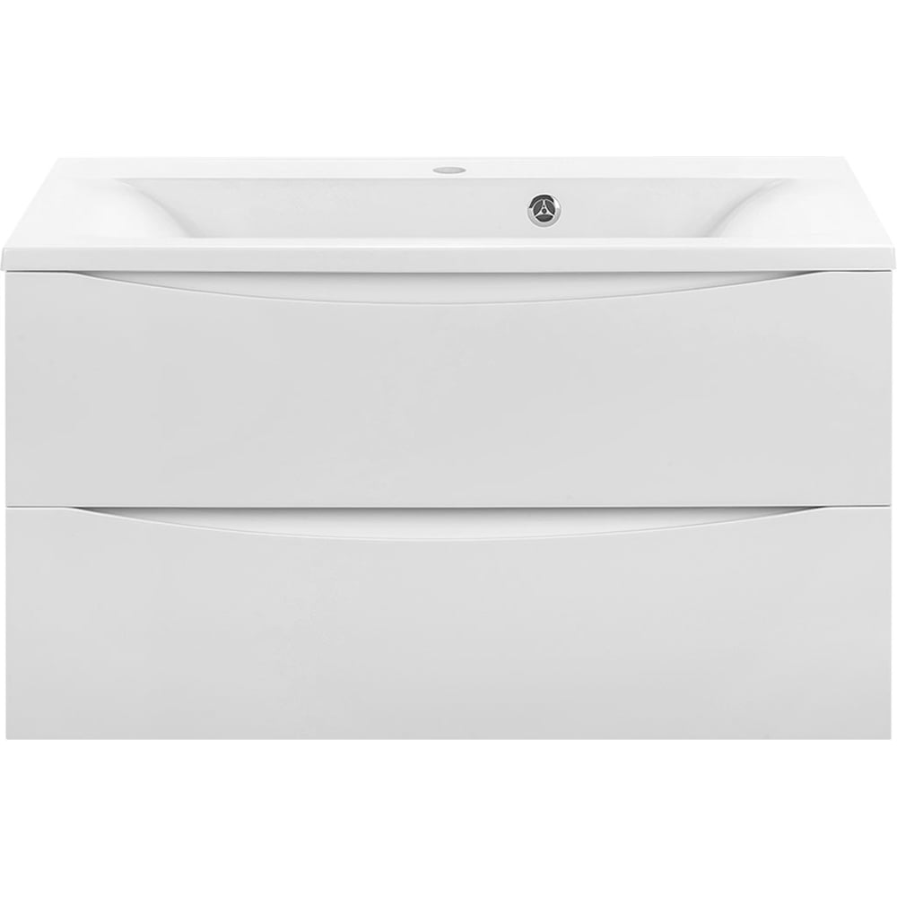 Изображение товара База под раковину VINCEA Mia 900 с двумя ящиками белая