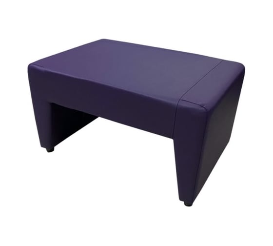 Изображение товара Одноместная банкетка Мягкий офис Ритм фиолетовая БНРТ101ФЛТ