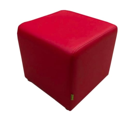 Изображение товара Пуф Мягкий офис Классик красный ПФКЛ01КР
