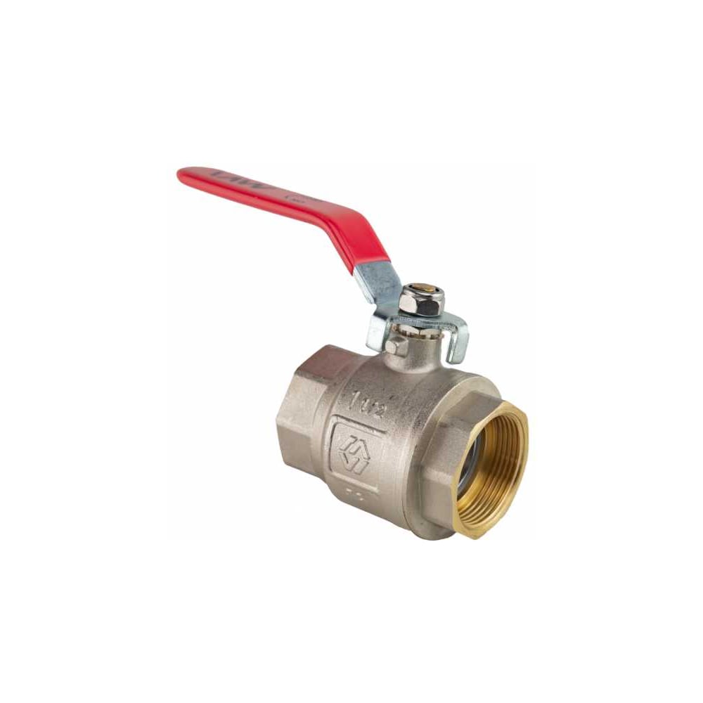 Изображение товара Кран шаровой MVI ГОСТ 1 1/2 рычажная рукоятка латунь