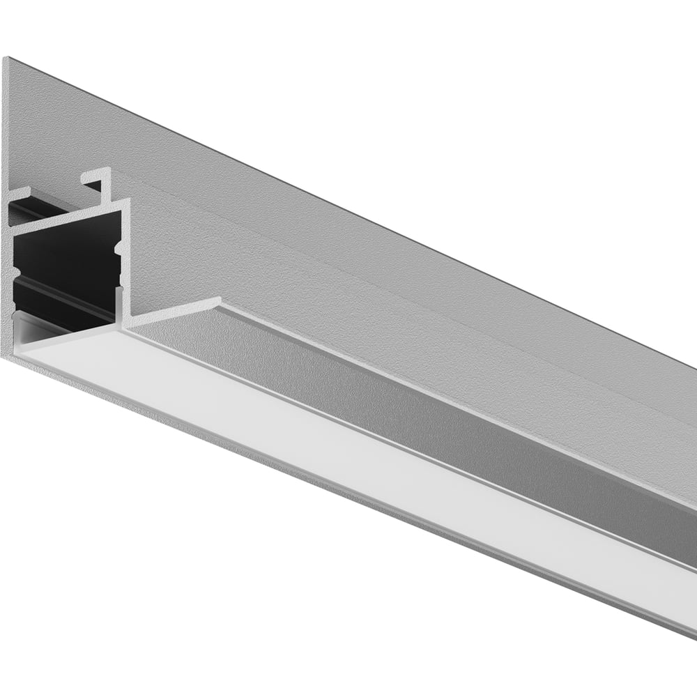 Изображение товара Алюминиевый профиль Maytoni скрытого монтажа 2 м ALM-2630-S-2M