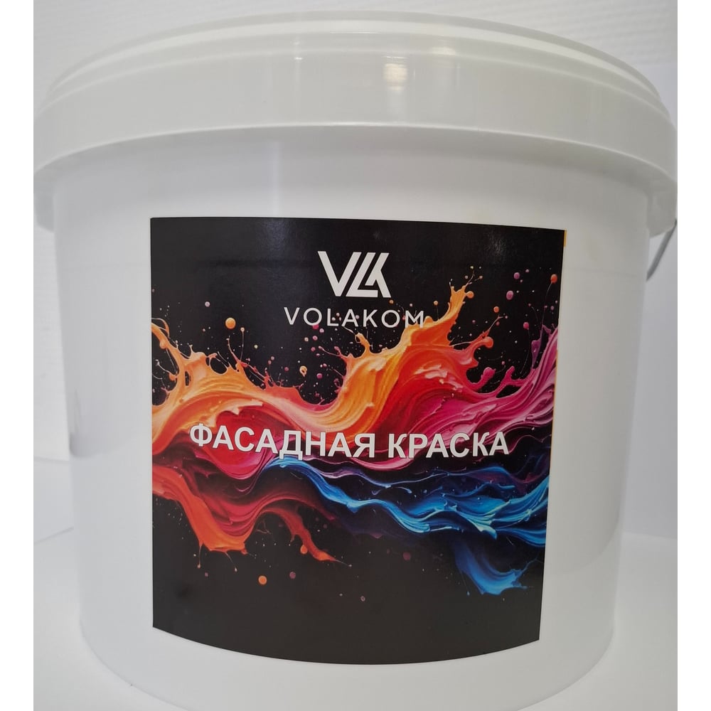 Изображение товара Краска ВД акриловая фасадная матовая Volakom 1.4кг NCS S 1005-G80Y