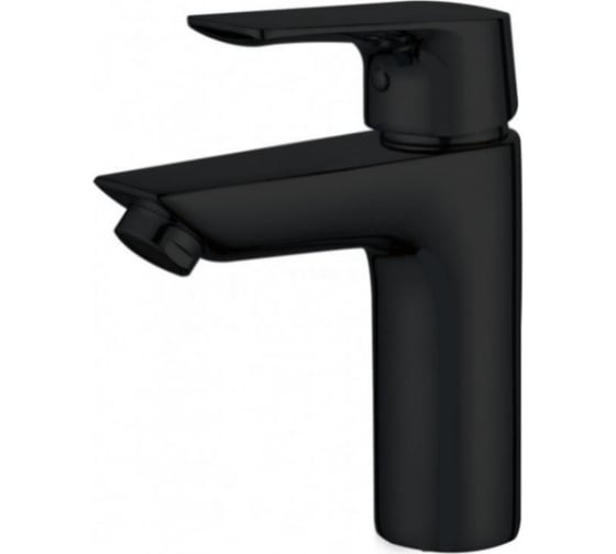 Изображение товара Смеситель для умывальника Aquanet Static черный матовый 00261820