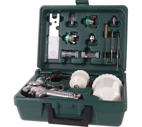 Изображение товара Набор "Краскопульт" 16 предметов Jonnesway JA-HVLP-1080GK