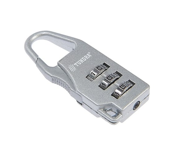 Изображение товара Навесной кодовый замок TUNDRA ZK002 серый 4668260