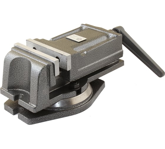 Изображение товара Тиски станочные TLX 125мм чугунные поворот. с закрытым винтом, ход губок 95мм QH125 75861