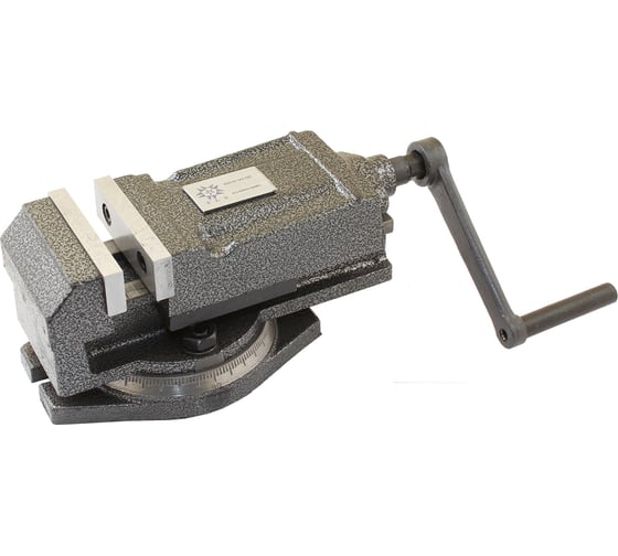 Изображение товара Тиски станочные TLX 80мм чугунные поворот. с закрытым винтом, ход губок 60мм QH80 75859