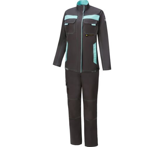 Изображение товара Костюм STAR СОЮЗСПЕЦОДЕЖДА женский, графит/мятный, р. 56-58 рост 170-176 2000000138442