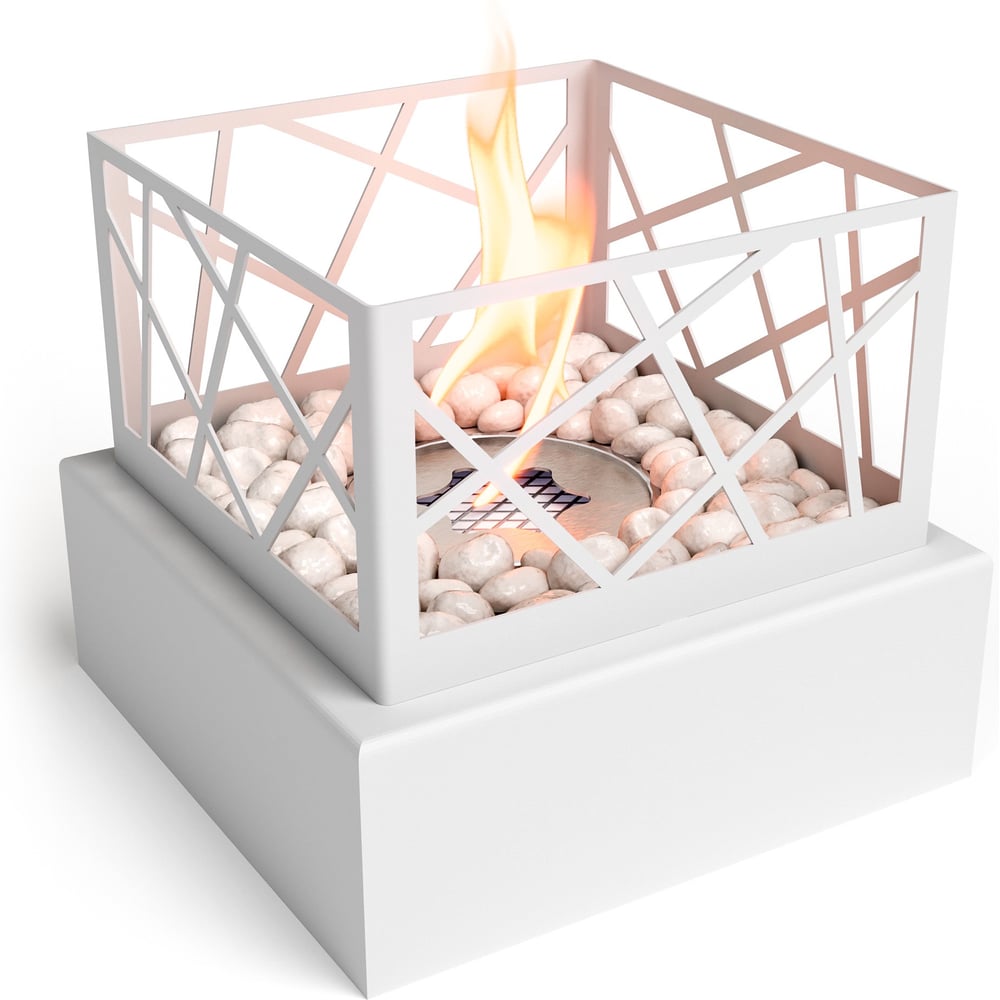 Изображение товара Биокамин Firelight BFP-T185BFW Bonfire White настольный классический стиль