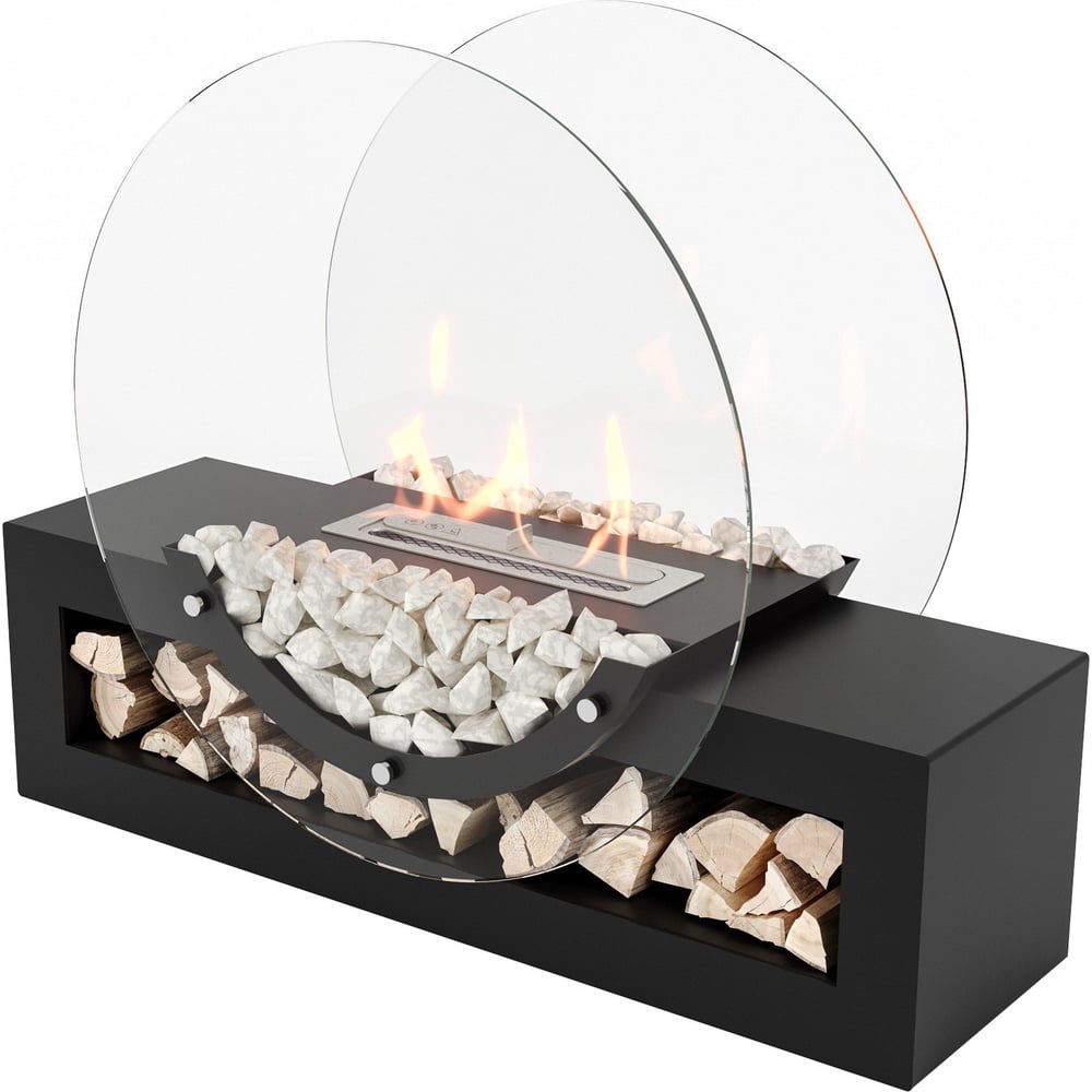 Изображение товара Биокамин Royal Thermo RTBFP-F700SB Siberia настольный напольный классический стиль