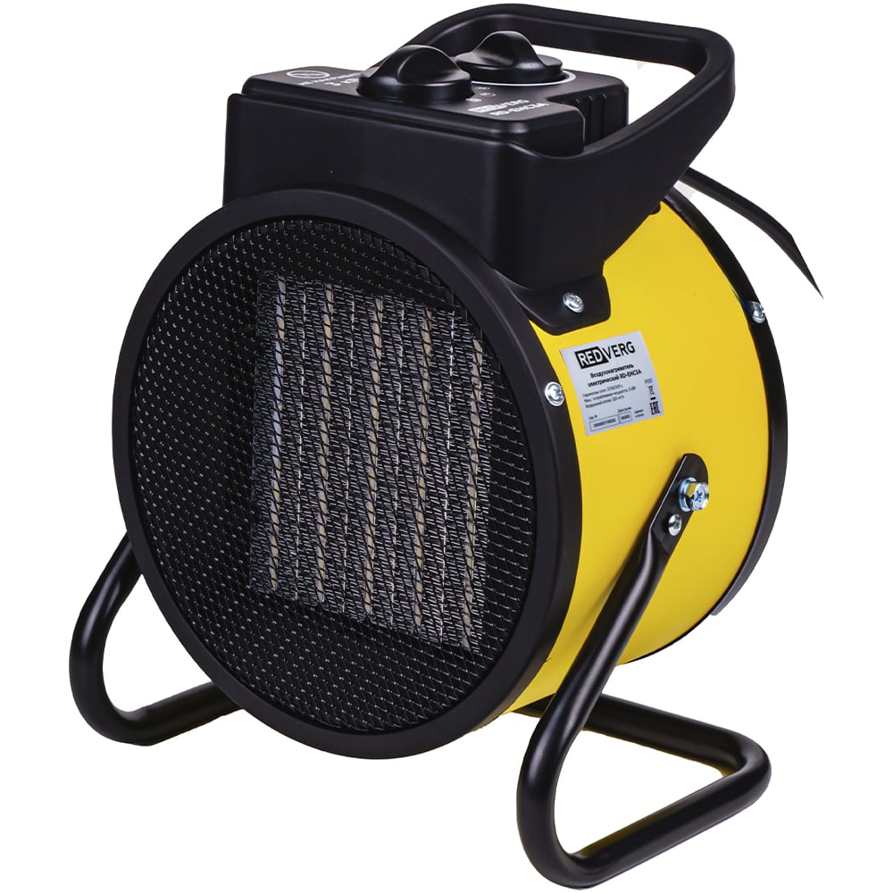 Изображение товара Воздухонагреватель электрический REDVERG RD-EHC3A для обогрева до 30 м²