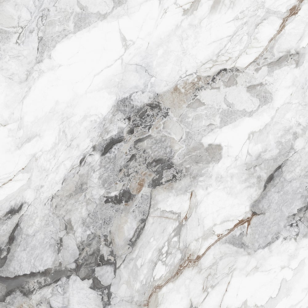 Изображение товара Керамогранит NewTrend Mirage Rock матовый 600х600 мм 9.5 мм белый мрамор PEI IV