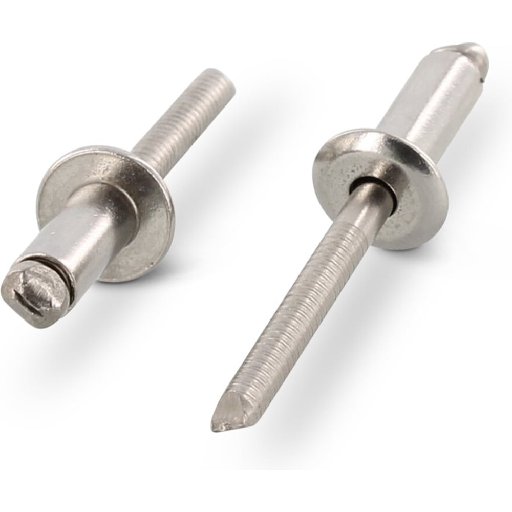 Изображение товара Вытяжная заклепка Edelfix 4.8x26 мм нержавеющая А2/А2, со стандартным бортиком 20 шт. 1598324826 20