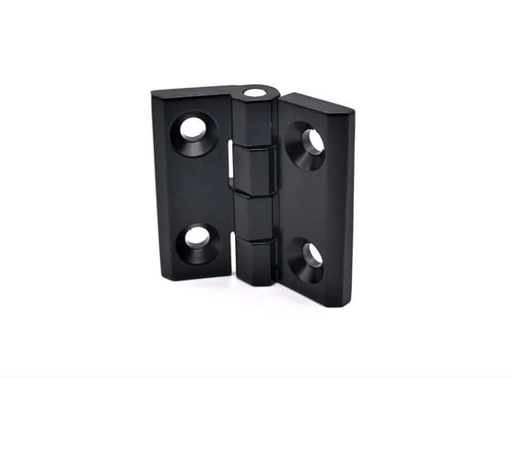 Изображение товара Петля листовая Русские замки RZP 199 с отверстиями (50x50мм, чёрная), 4 шт, 100