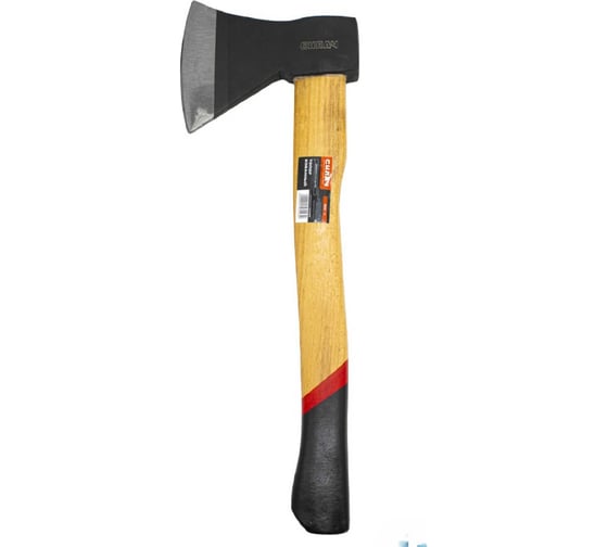 Изображение товара Топор СИЛАЧ 800 г, с деревянной ручкой, кованый, (6/24) 023568