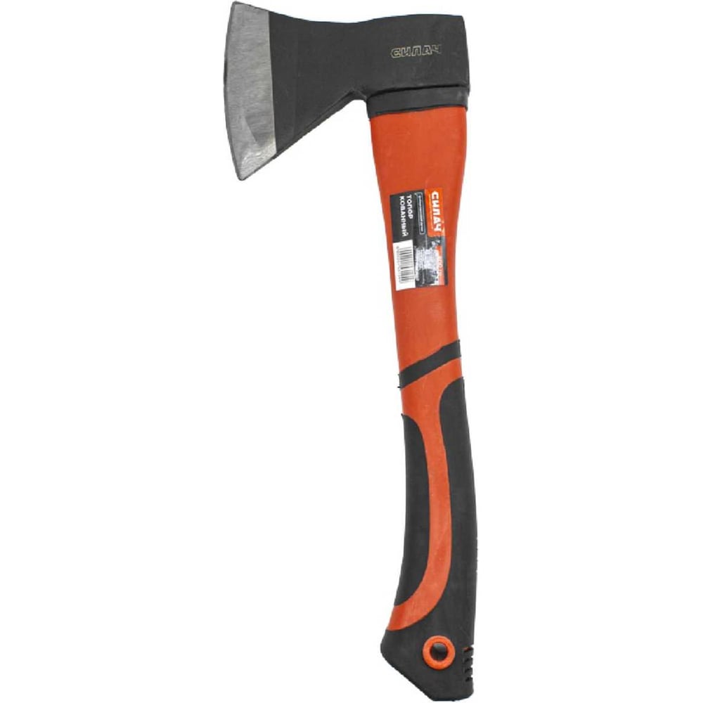 Изображение товара Топор СИЛАЧ 600 г с фиберглассовой двухкомпонентной ручкой кованый