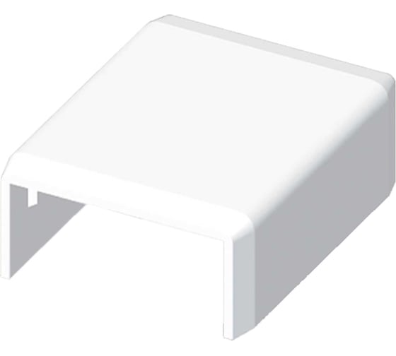 Изображение товара Накладка на стык KOPOS LHD 32X15 цвет белый, комплект 10 штук 8602_HB