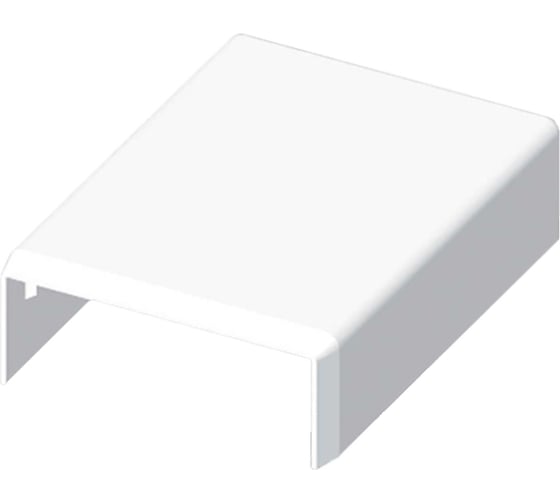 Изображение товара Накладка на стык KOPOS LV 40X15 цвет белый, комплект 10 штук 8714_HB