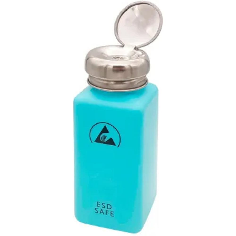 Изображение товара Антистатическая бутылка Clean Control Tech 180 мл с дозатором голубая