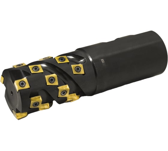 Изображение товара Фреза торцово-цилиндрическая 40x43x125 "кукуруза" с механическим креплением тангенциально расположенных 4гр пл-н LNHQ 0904 Z=3 ц/хв Weldon 40 AH590-R040.43.03.W40 Русский Инструмент ri.300.216