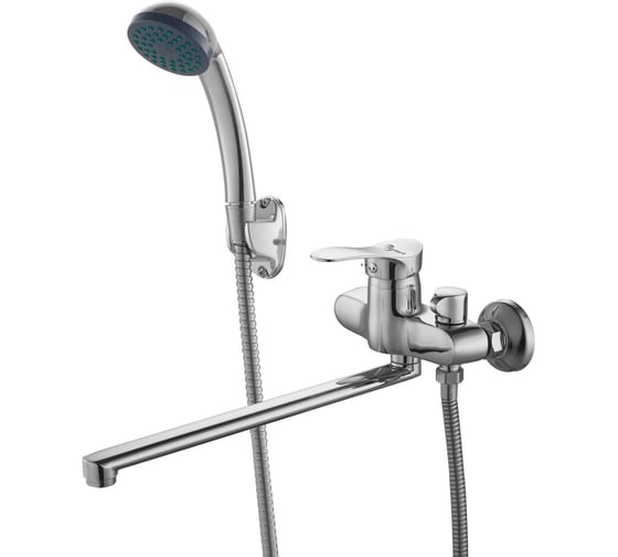 Изображение товара Смеситель ванно-душевой PLstart, цинковый сплав, хром PD22601